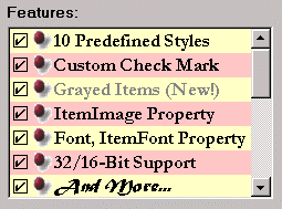 Powerful and customized Checked listbox control!